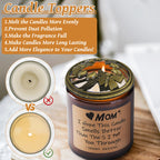 Butterfly Candle Topper Alloy Decorative Lid for Scented Candles