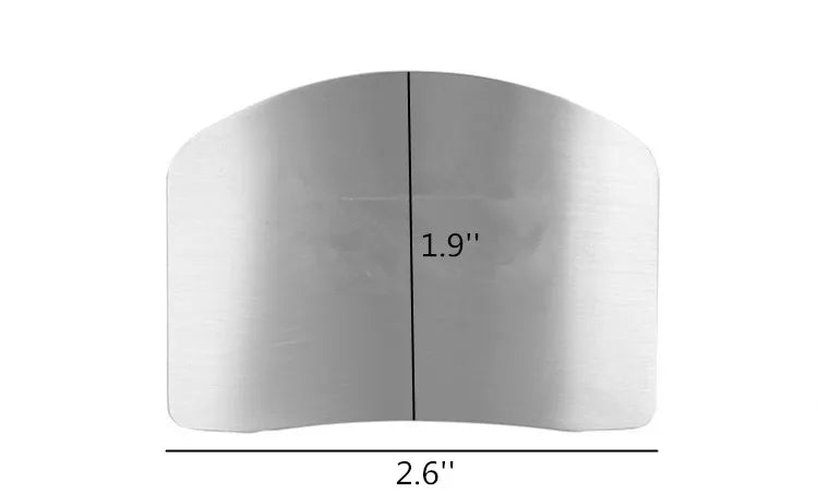 Stainless Steel Finger Guard – Safe Cutting & Slicing Kitchen Tool