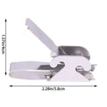 Stainless Steel Nut & Seed Cracker – Melon, Peanut & Watermelon Peeler