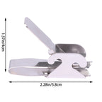 Stainless Steel Nut & Seed Cracker – Melon, Peanut & Watermelon Peeler