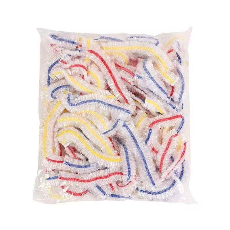 Elastic Food Cover Bags – Disposable PE Fresh Keeping Wrap
