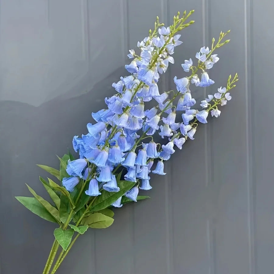 Silk White Lily of the Valley Flower Branch
