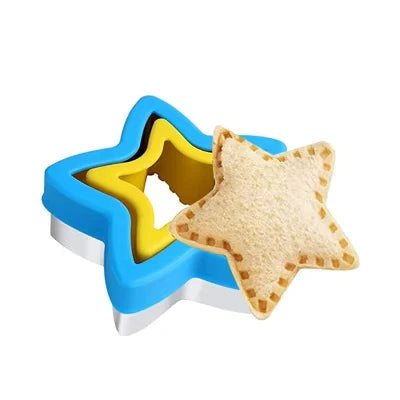 Stainless Steel Sandwich Cutter – Fun Animal Shapes, Food-Grade
