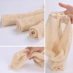 Reusable Cotton Mesh Vegetable Bags – 3 Sizes, Eco-Friendly Produce Storage