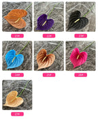 3D Printing Anthurium Artificial Flower – Wedding & Home Decor, 33cm Faux Palm