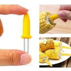 Durable and Convenient Corn Holders for BBQ and Picnics