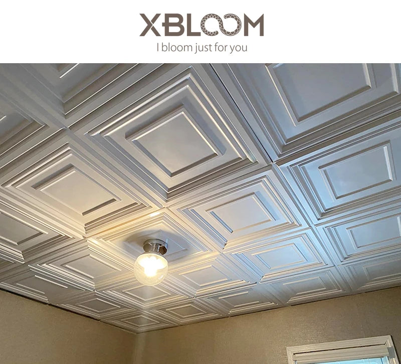 3D PVC Geometric Wall Panel Waterproof Fire-Resistant 30x30cm
