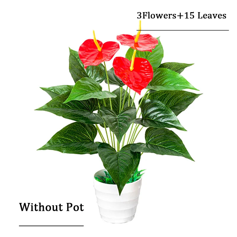 53cm Artificial Monstera Tree for Home & Garden