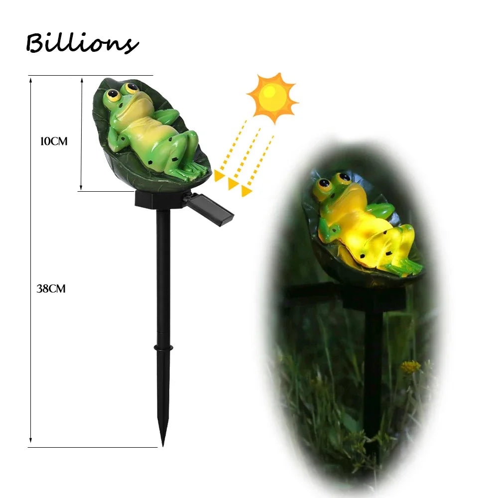 Solar LED Lawn Light 5m IP55 Waterproof Warm White Outdoor Decor
