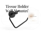 Stainless Steel Toilet Paper Holder Wall Mount Bathroom Paper Roll Shelf Rack