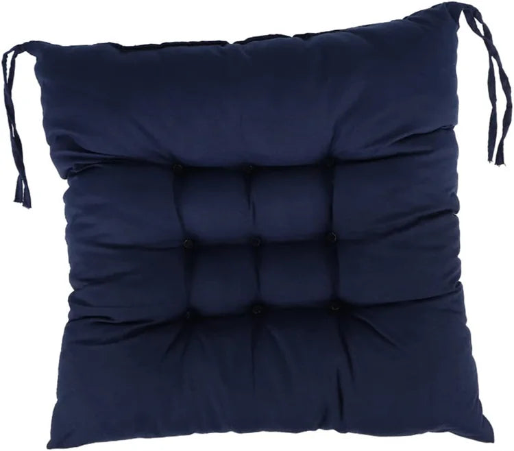 Square Anti-Decubitus Seat Cushion – Handmade Cotton Chair Pad