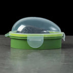 Avocado Preservation Box with Silicone Sealing Ring – Modern Style, Food Storage