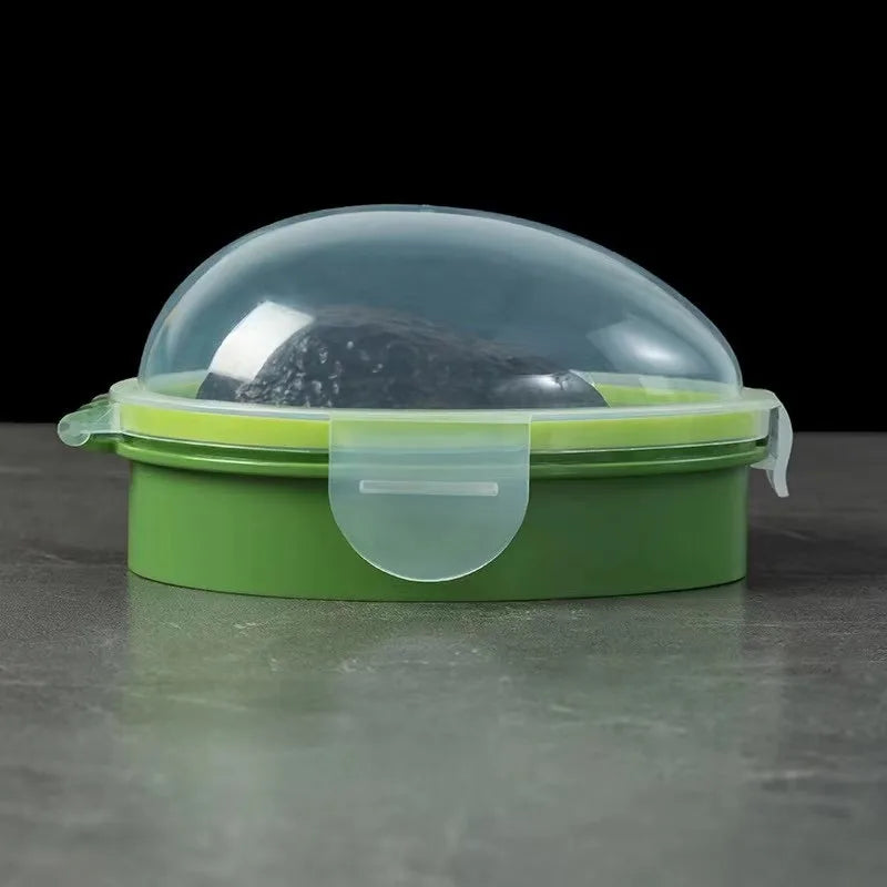 Avocado Preservation Box with Silicone Sealing Ring – Modern Style, Food Storage