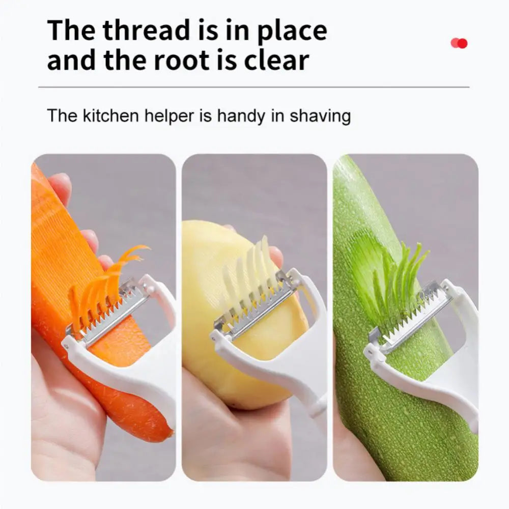 MOONBIFFY Vegetable Cutter & Cabbage Slicer – Multi-Function Fruit & Vegetable Grater