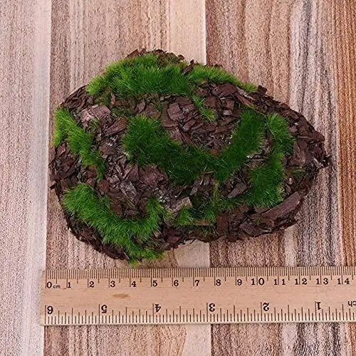 6PCS Artificial Moss Rocks for DIY & Garden Decor