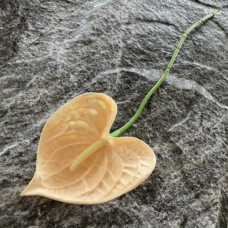 3D Printing Anthurium Artificial Flower – Wedding & Home Decor, 33cm Faux Palm