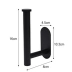 Self Adhesive Toilet Paper Holder Gold Stainless Steel