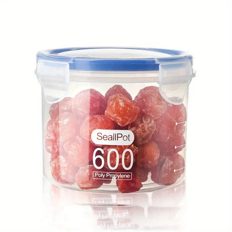 Airtight Grain Storage Container – Durable Plastic Food Organizer