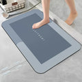 Diatomaceous Earth Bath Mat – Super Absorbent, Non-Slip, Fast Drying Floor Mat for Bathroom
