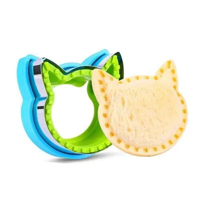 Stainless Steel Sandwich Cutter – Fun Animal Shapes, Food-Grade