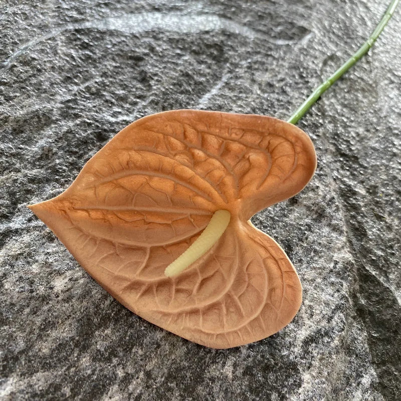 3D Printing Anthurium Artificial Flower – Wedding & Home Decor, 33cm Faux Palm