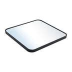 Modern Square Wall Mirror with Aluminum Alloy Frame Bathroom Decoration