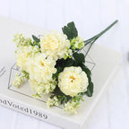 Artificial Silk Flower Bouquet – 28cm Hydrangea