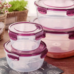 Transparent Plastic Refrigerator Storage Box – Multi-Size 200–1800 ml