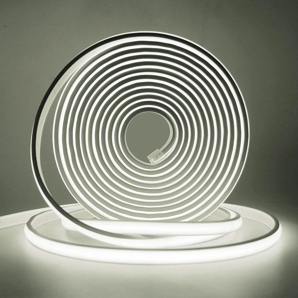 Solar COB LED Strip Light 320 LEDs/m Warm/Natural/Cold White IP67 Waterproof