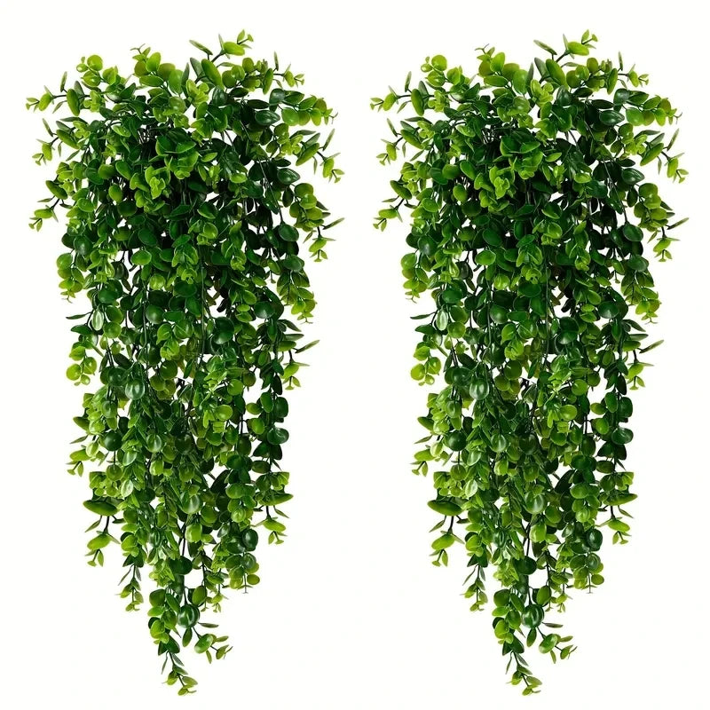 3pcs Artificial Hanging Eucalyptus Plants 80cm Indoor & Outdoor Decor