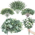 10/20/30Pcs Mixed Artificial Eucalyptus Leaves – Bulk Greenery
