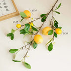 Artificial Lemon Branch European Style Decor