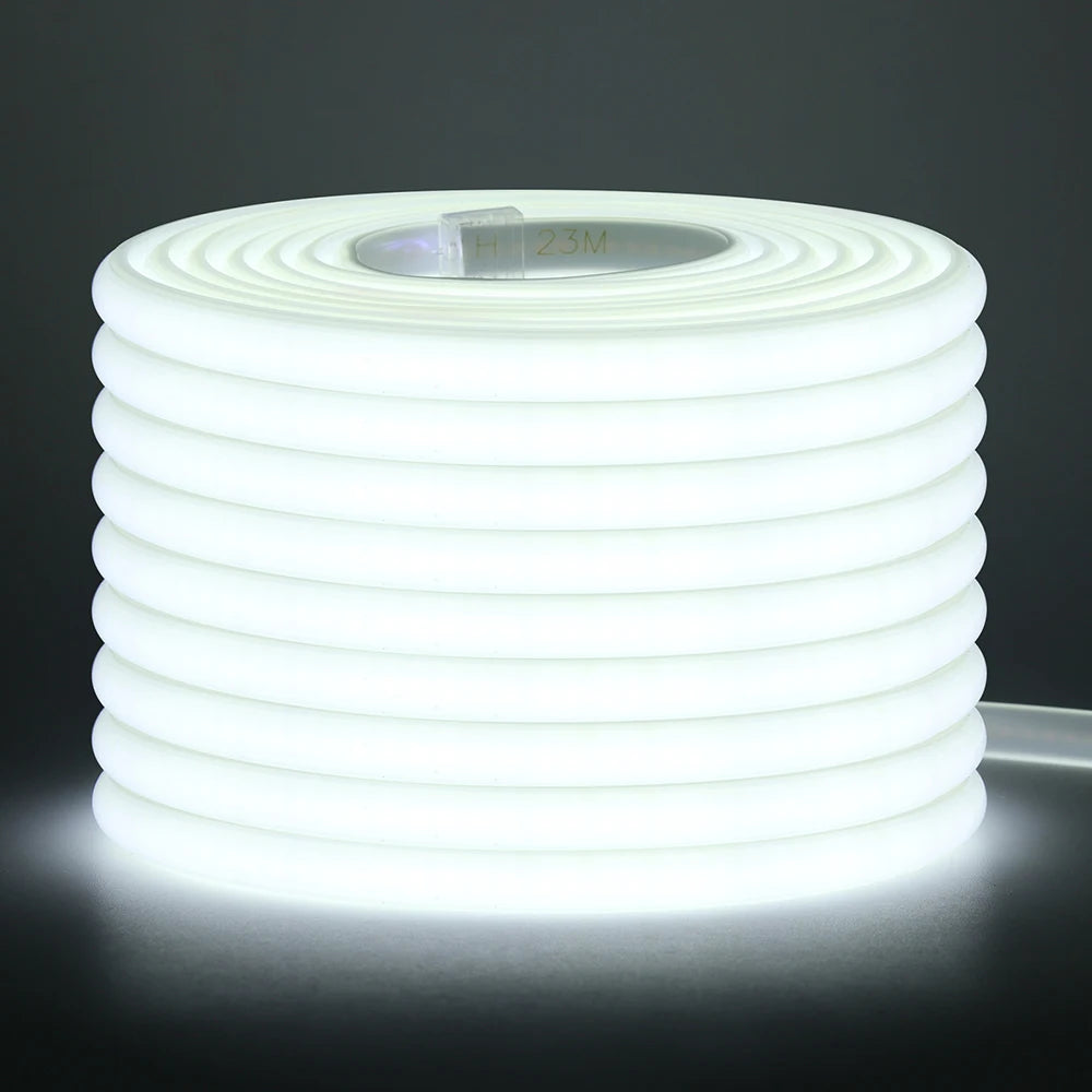 COB LED Strip Light 288 LEDs/M 220V AC IP67 Waterproof Warm/Natural/White