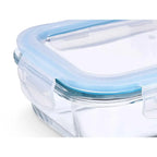 High Borosilicate Glass Lunch Box – Airtight, Reusable, Food-Grade, Eco-Friendly Bento Container