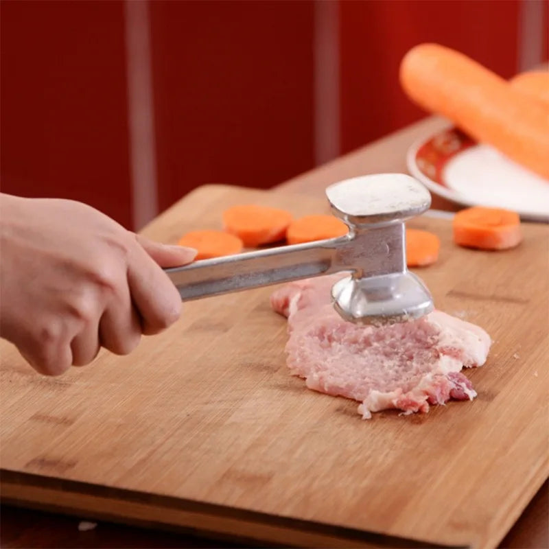 Aluminium Meat Tenderiser Hammer – Dual-Sided Meat Pounder