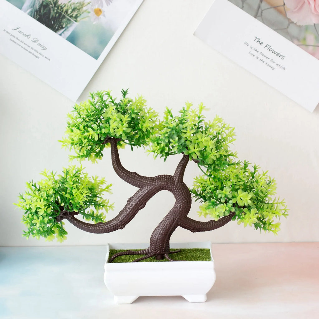 Artificial Bonsai Plant – Desktop Decoration