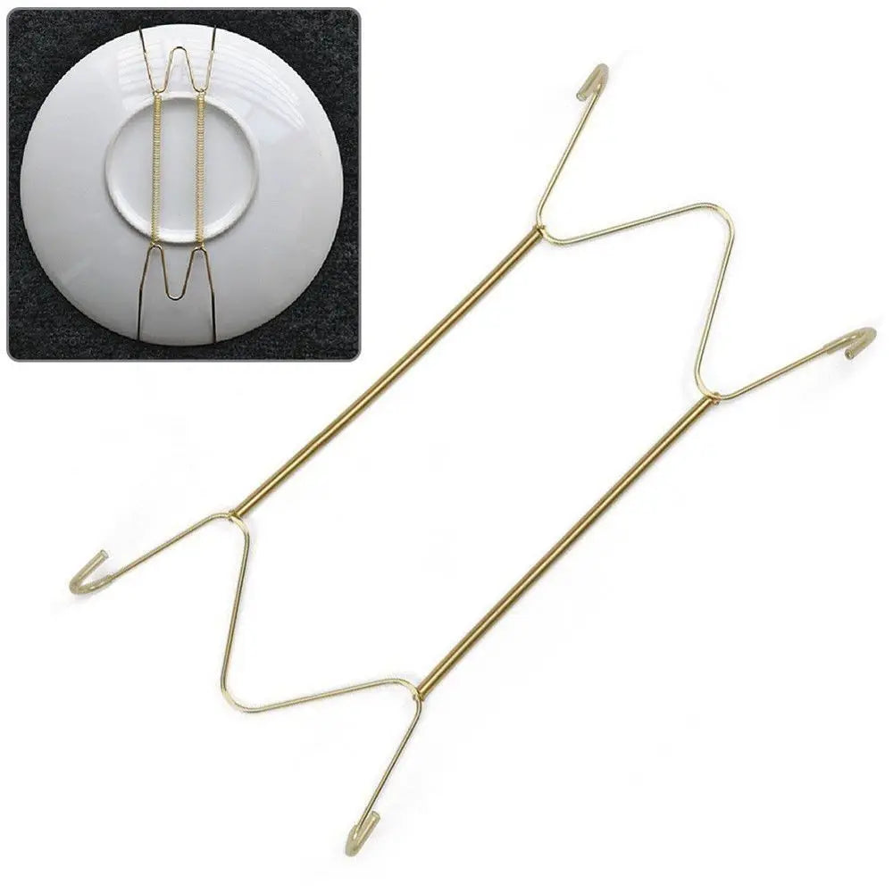 Stainless Steel Plate Dish Hanger – Stackable & Multi-Purpose
