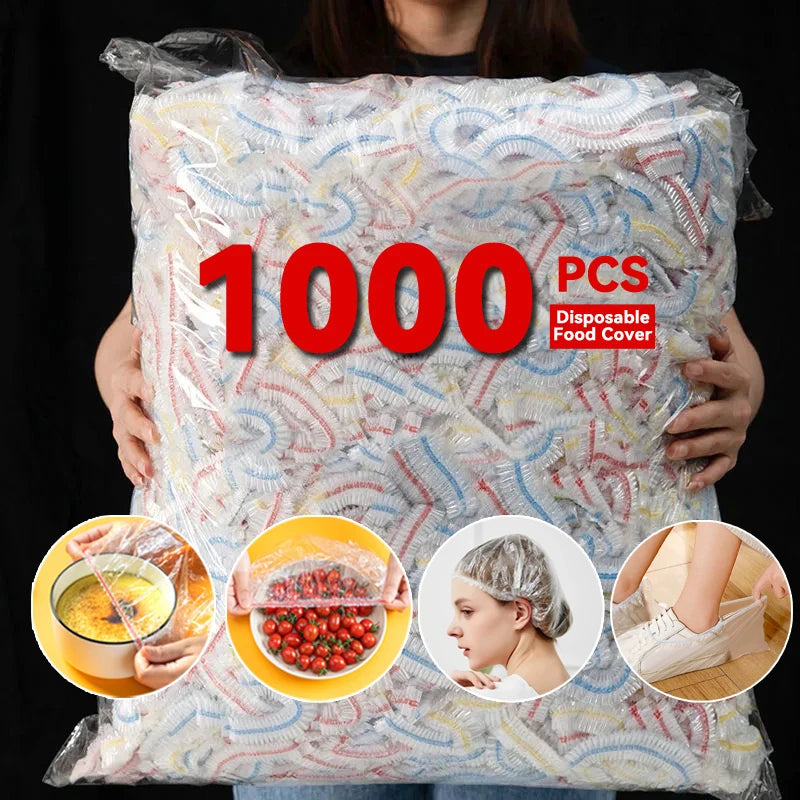 Plastic Food Cover Bags – BPA-Free Fresh-Keeping Wrap (Reusable & Disposable)