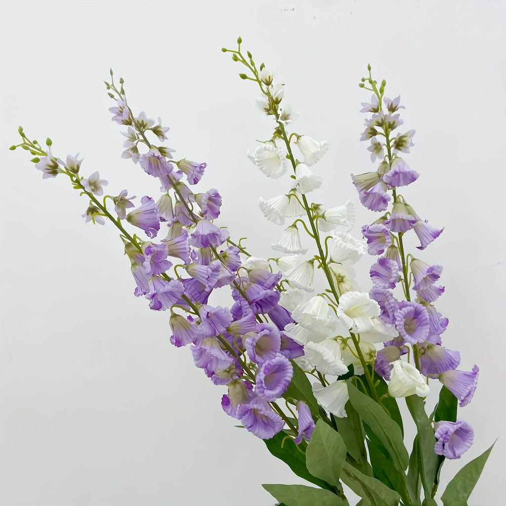 Silk White Lily of the Valley Flower Branch