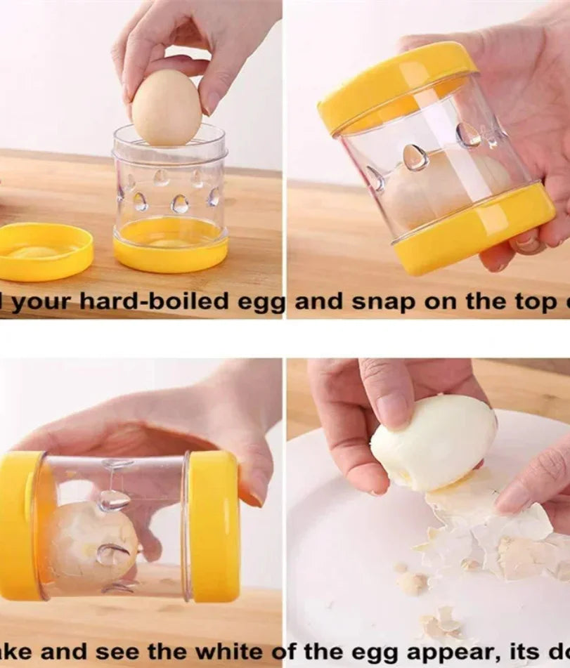 Egg Sheller – Manual Egg Peeling Tool for Hard-Boiled Eggs