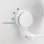 Rotating Wall-Mounted Bath Mirror with Suction for Easy Viewing