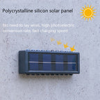 Solar Wall Light – Modern Outdoor Waterproof LED Lamp