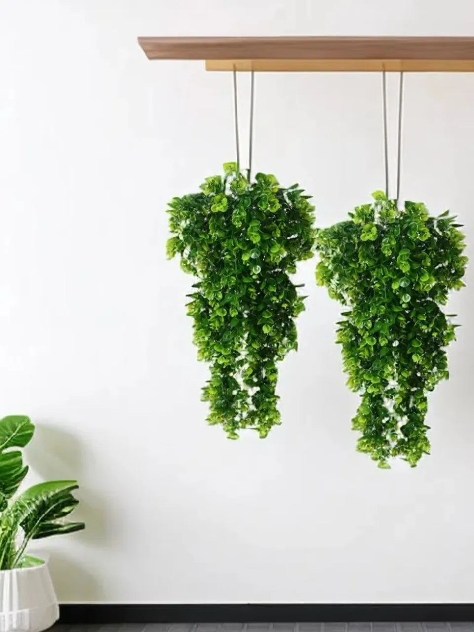 3pcs Artificial Hanging Eucalyptus Plants 80cm Indoor & Outdoor Decor