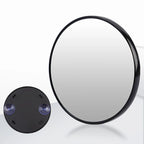 8.8CM 5X/10X/15X Magnifying Mirror with Suction Cup for Makeup, Shower & Bathroom