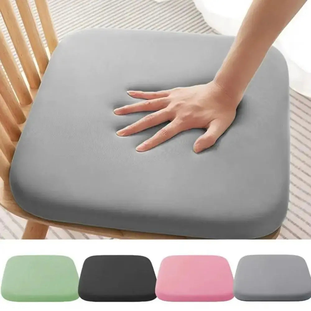 Memory Foam Seat Cushion – Removable, Washable Square Pad for Adults