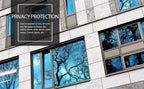 Silver One Way Mirror Window Film Heat Insulation Glass Tint