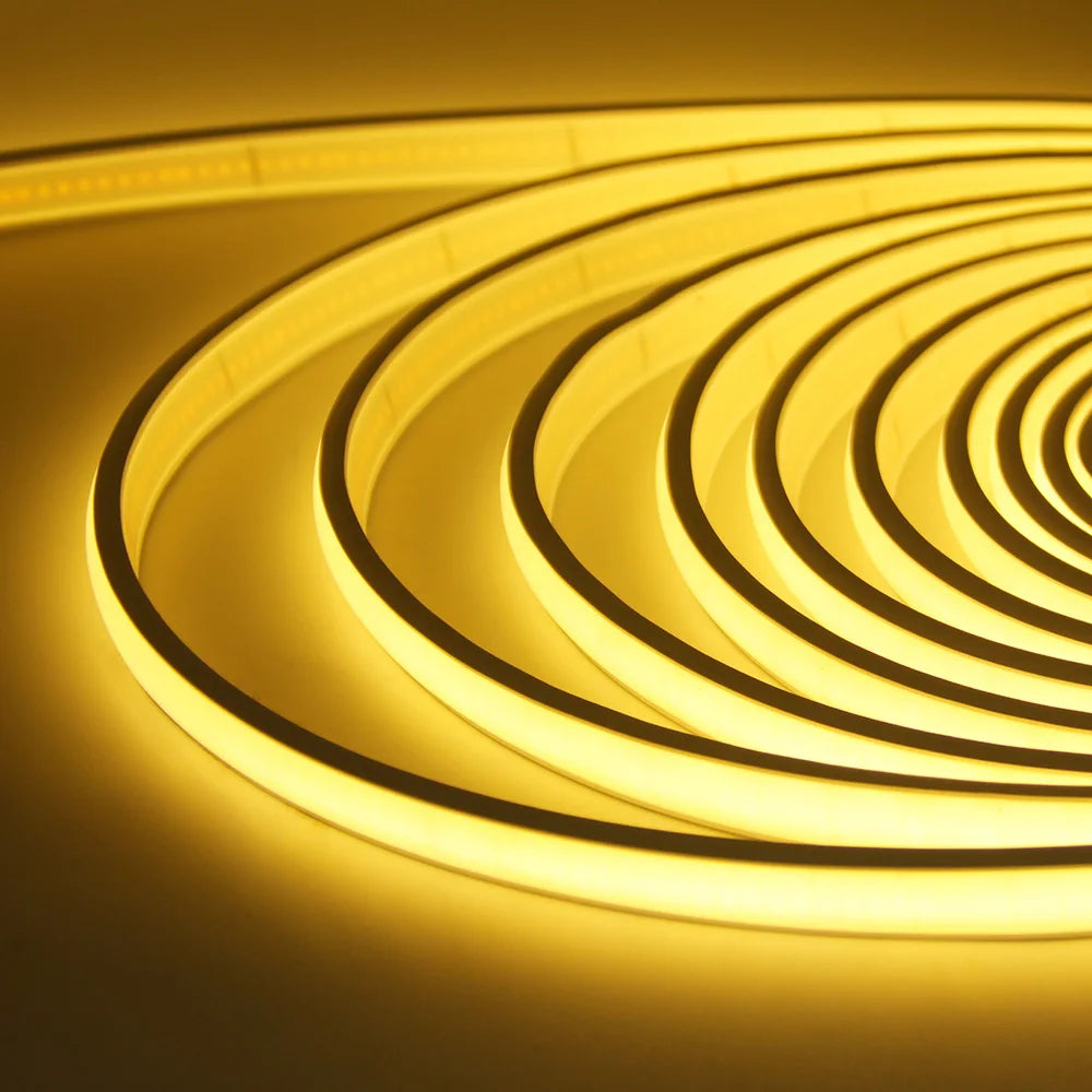 Solar COB LED Strip Light 320 LEDs/m Warm/Natural/Cold White IP67 Waterproof