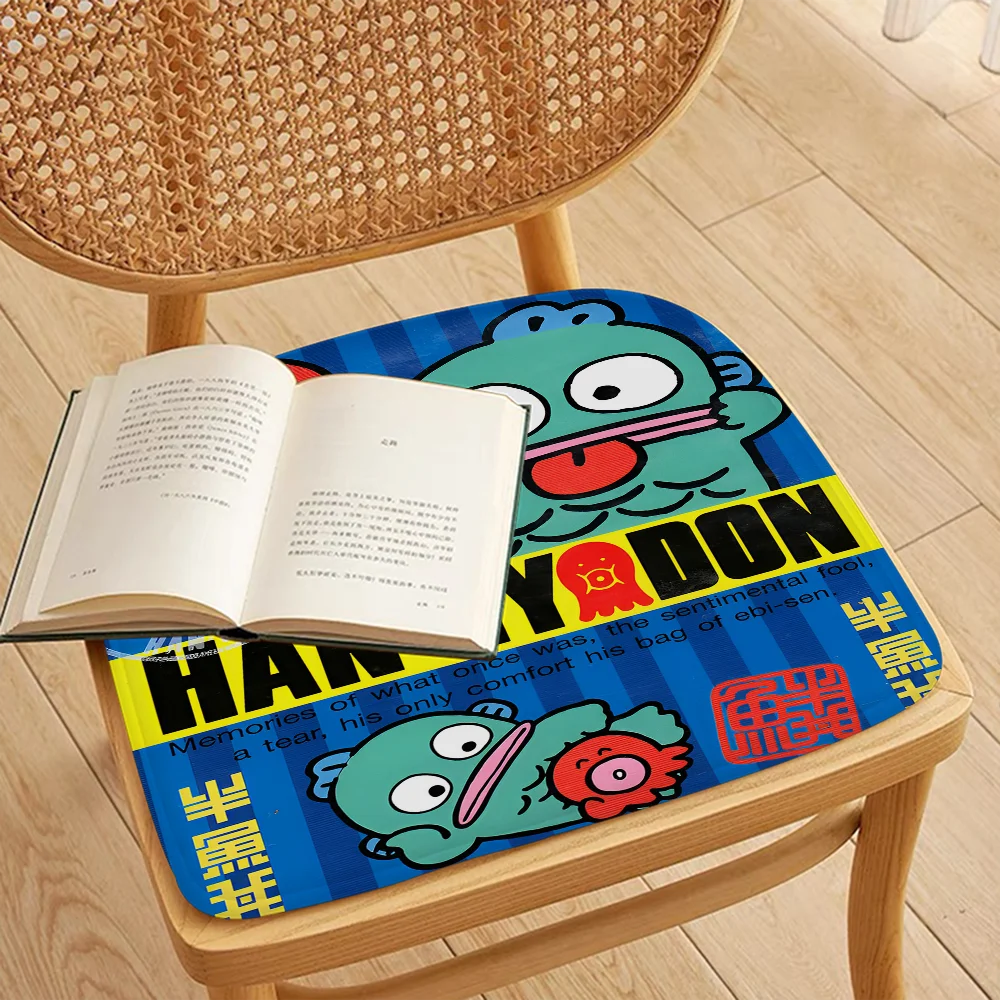 Cute Anime Printed Seat Cushion Soft Flannel Sponge for Home & Office