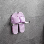 Punch-Free Adhesive Stainless Steel Paper Towel & Toilet Holder