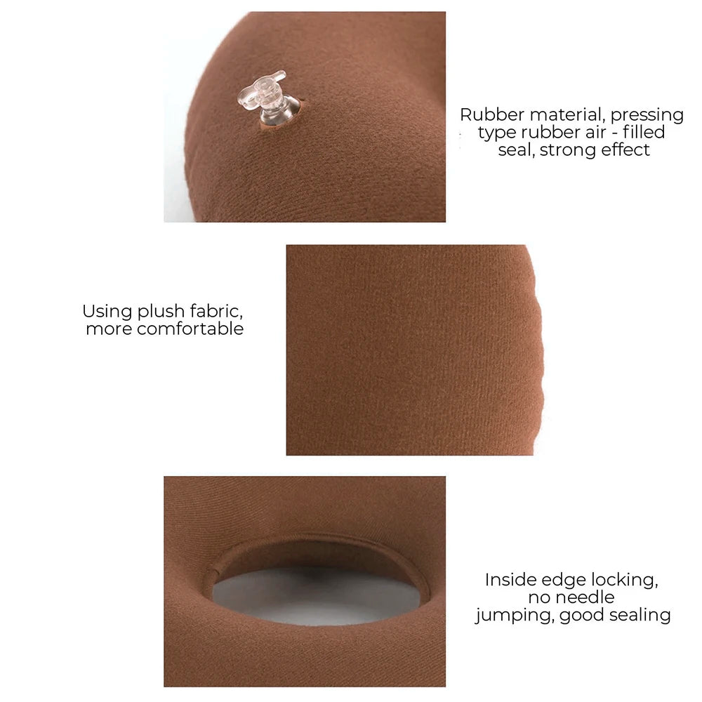 Willstar Inflatable Memory Foam Seat Cushion – Massage & Waterproof